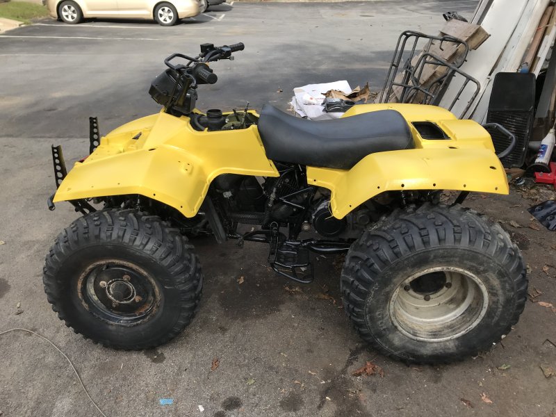 Another one back from the dead (1997 King Quad 300 LT-FWDX) - Suzuki ...