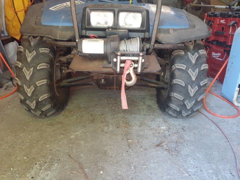 1993 Suzuki King Quad Winch Install - Suzuki ATV Forum - QUADCRAZY ATV ...